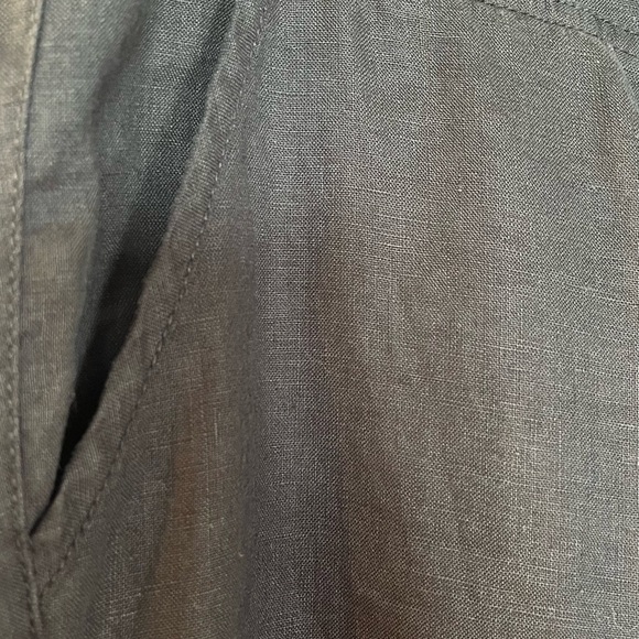 Tommy Bahama Linen Casual Wide Leg Drawstring Pant Size 4 - Picture 3 of 6